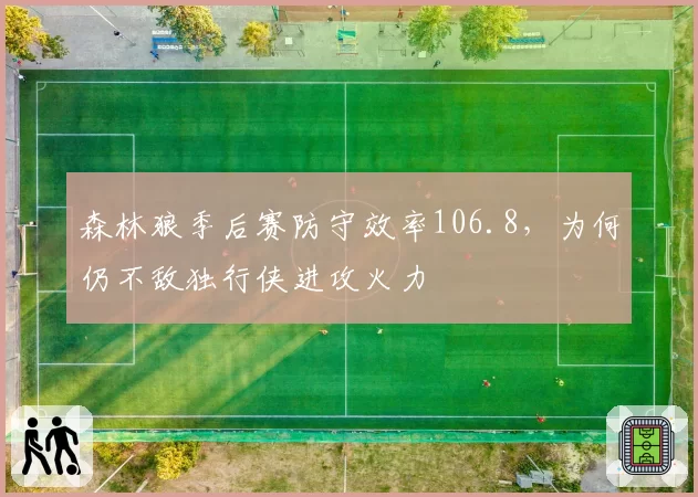 森林狼季后赛防守效率106.8，为何仍不敌独行侠进攻火力